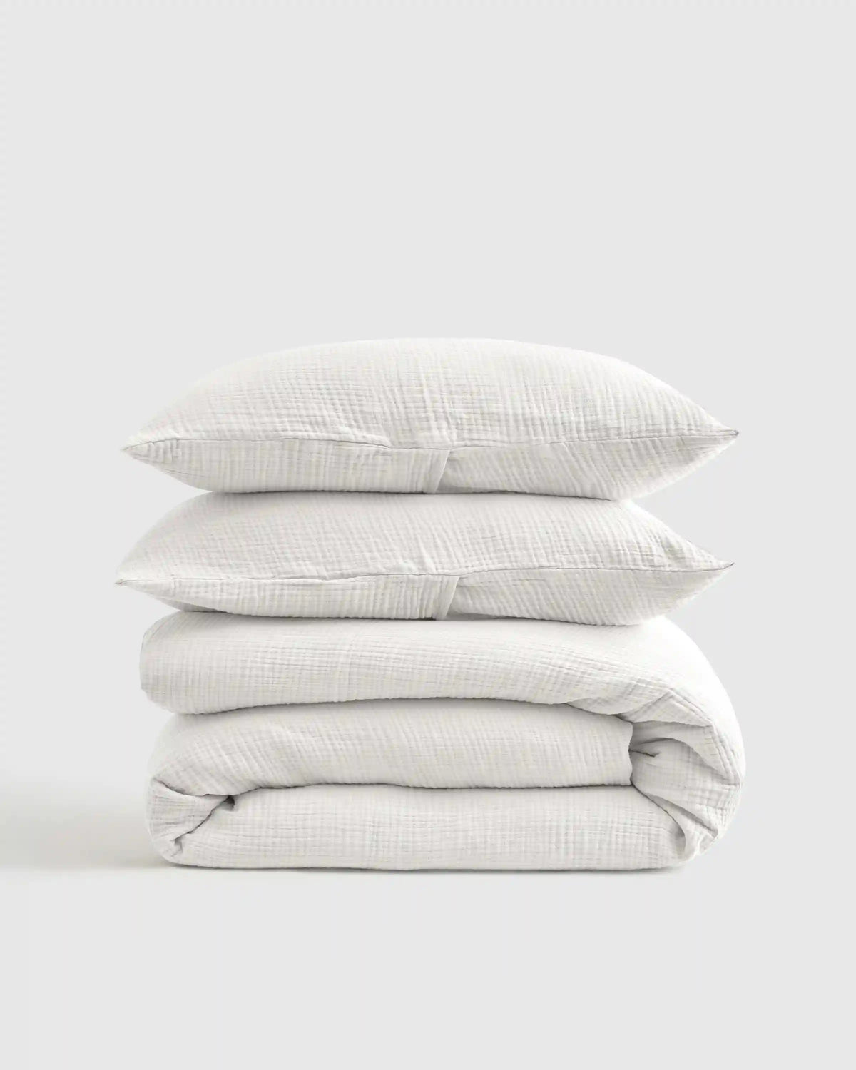 Organic Cotton Gauze Duvet Cover Set