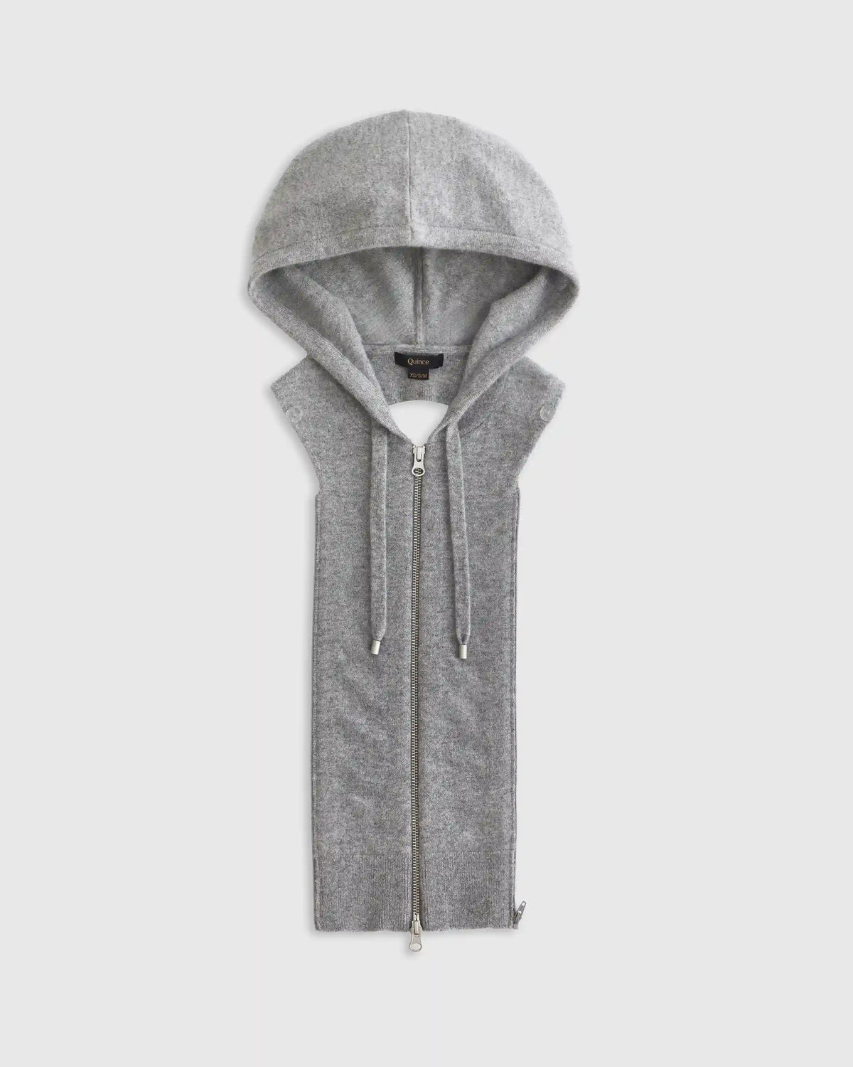 100% Mongolian Cashmere Hoodie Blazer Insert