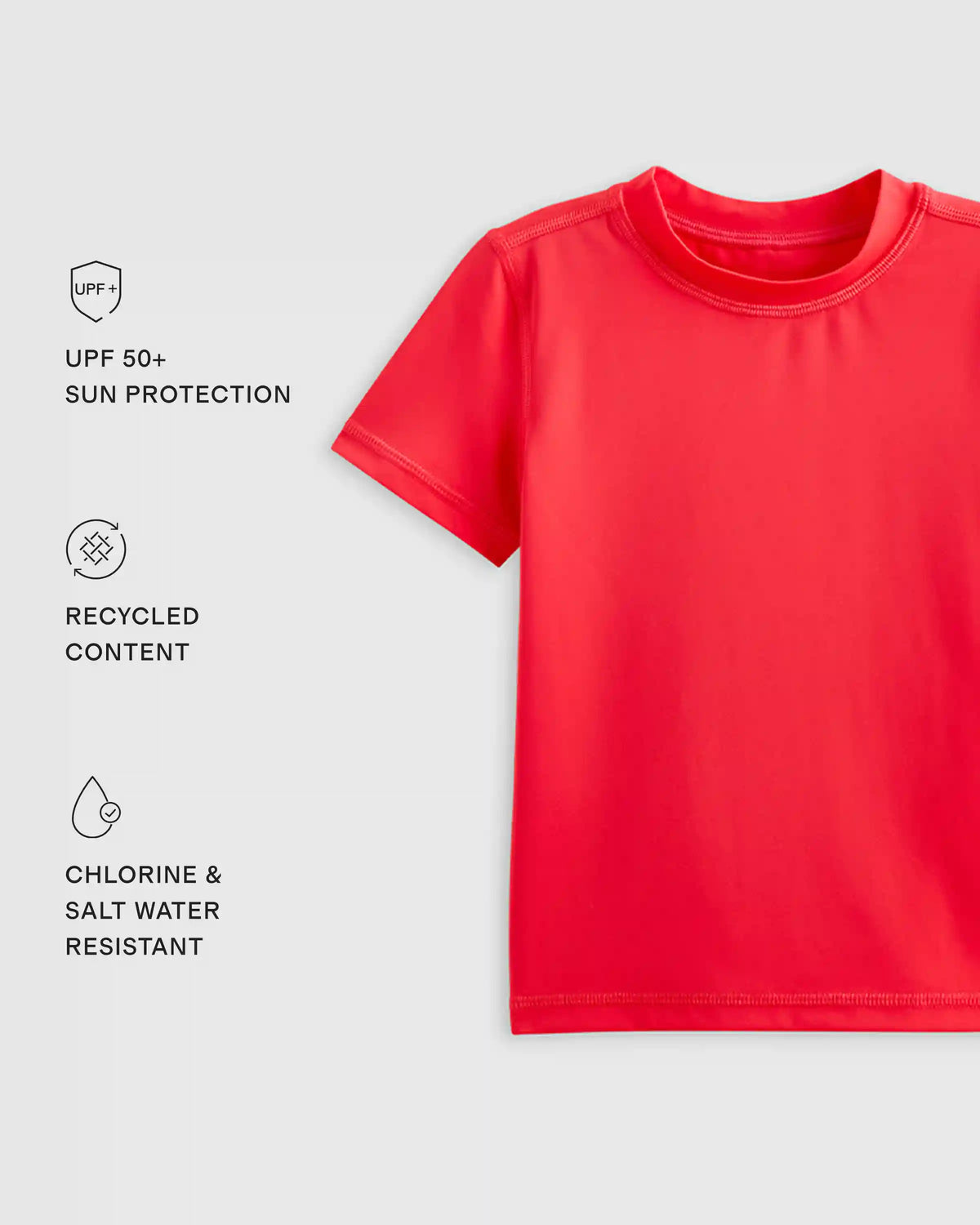 Short Sleeve Rash Guard Top
