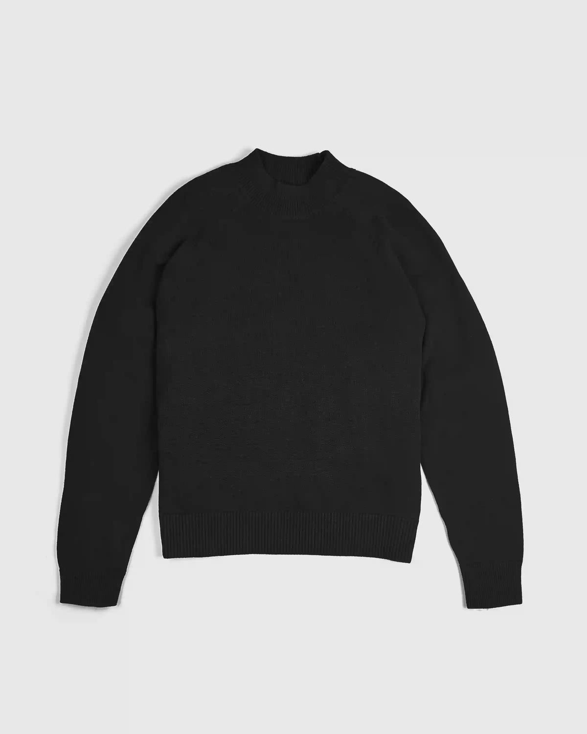 100% Organic Cotton Mock Neck Sweater