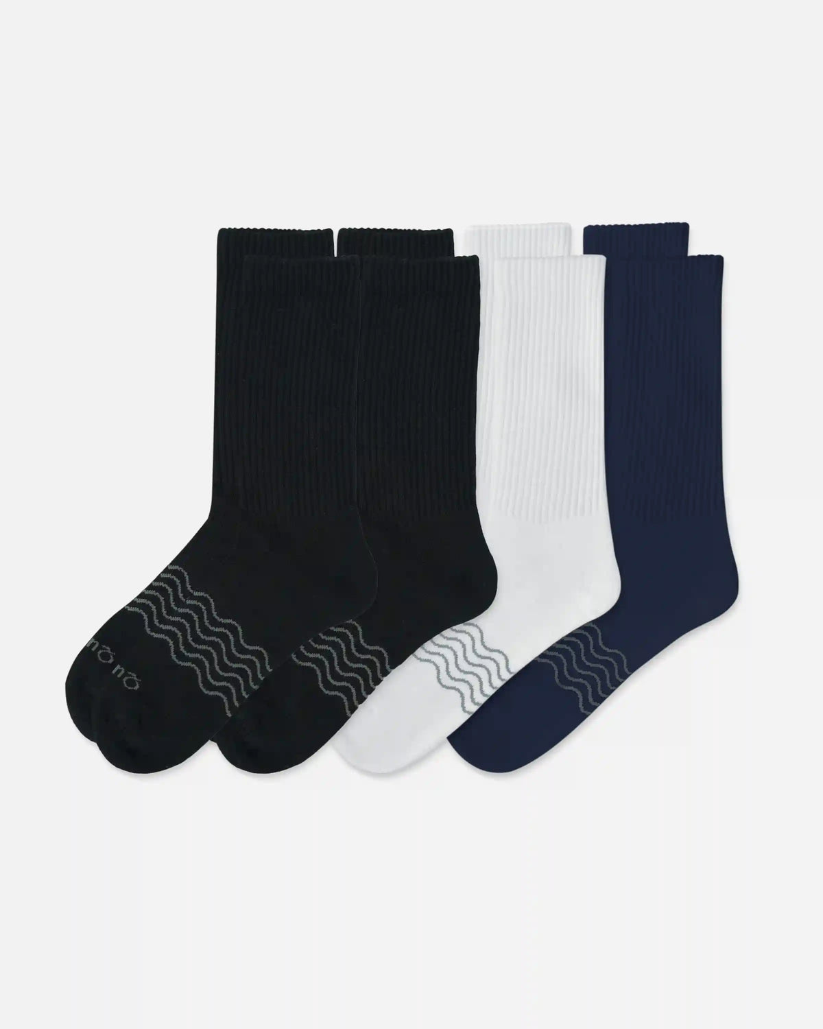 Everyday Cotton Solid Crew Socks (4-pack)
