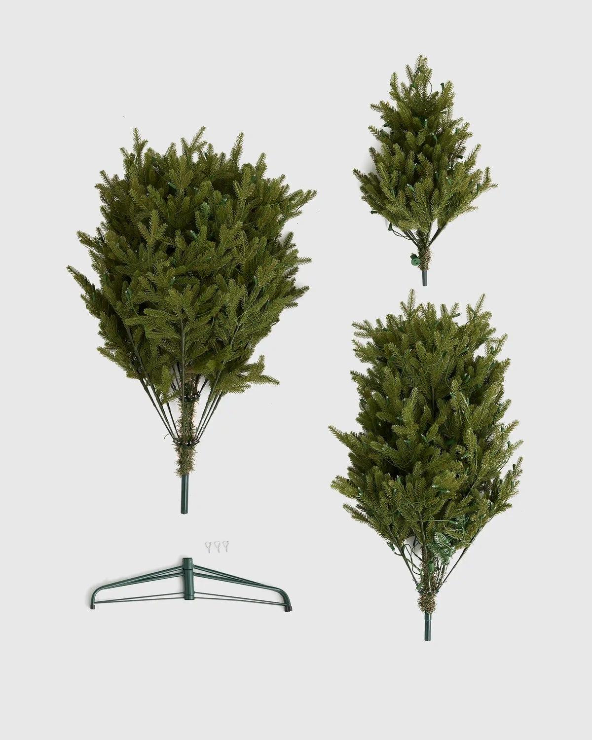 Frosted Fraser Fir Artificial Christmas Tree: Lit